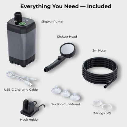 Smart Outdoor Shower 6000mAh