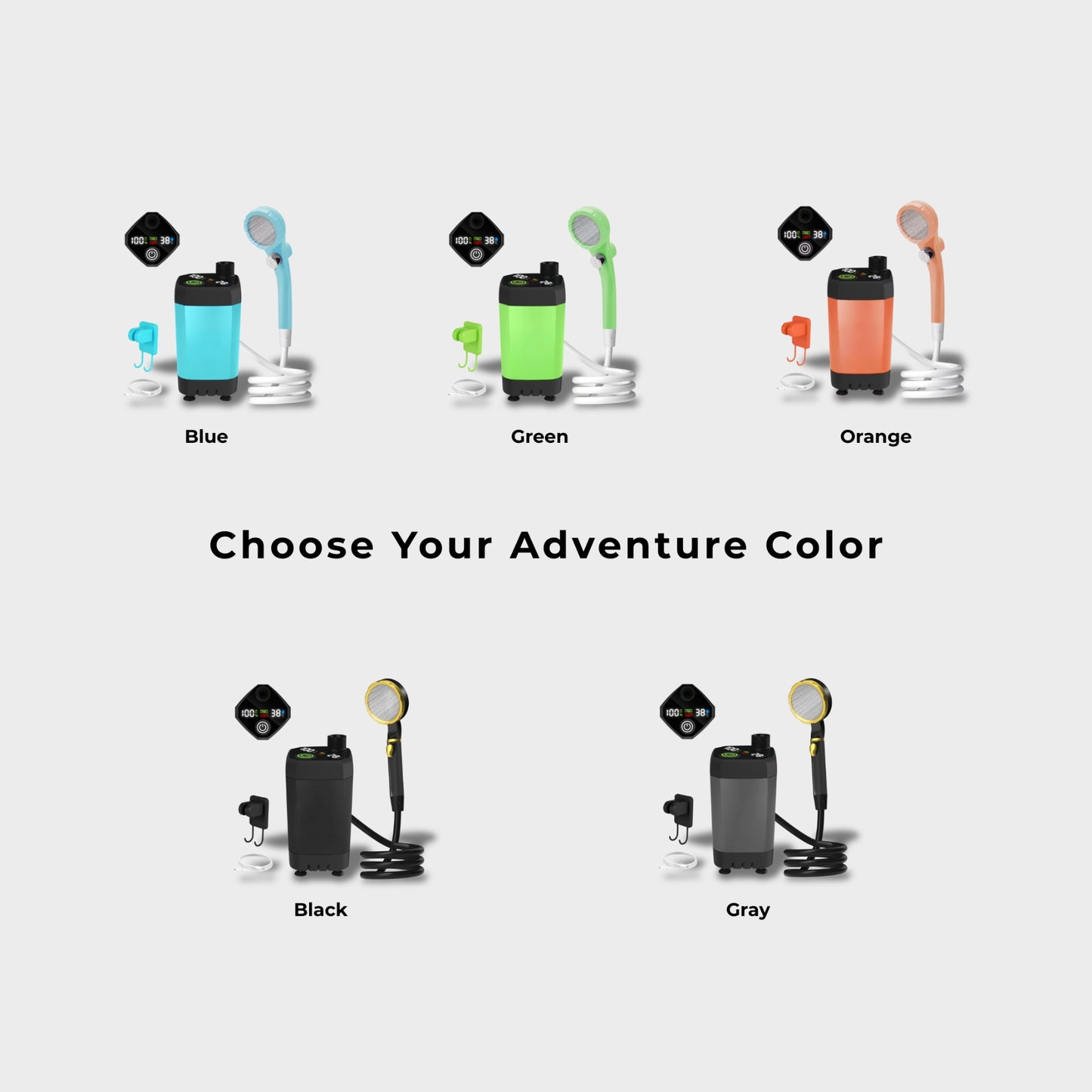 Smart Outdoor Shower 6000mAh